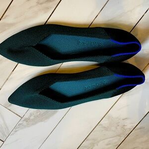 Rothys Brand New The Point Loafers Womens Slip On  Flats